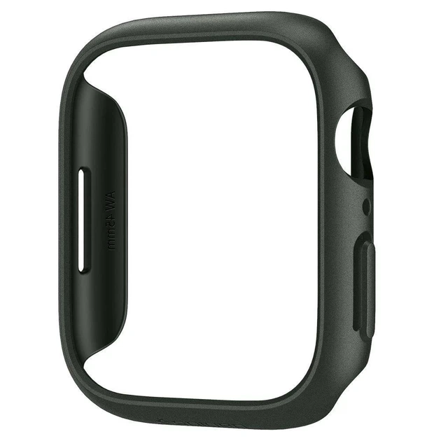Чохол Spigen для Apple Watch 7 45 mm Thin Fit Military Green (ACS04175) - Фото 3 Чохол Spigen для Apple Watch 7 45 mm Thin Fit Military Green (ACS04175) - зображення 3