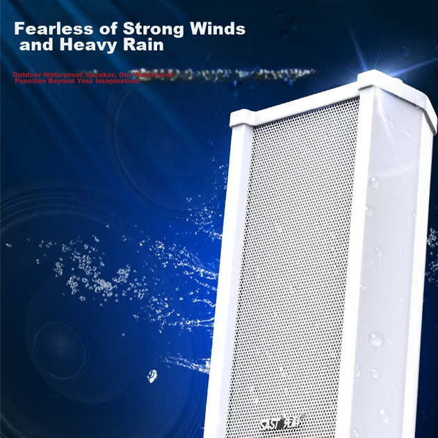 SAST 90W Уличная водонепроницаемая акустическая система с Bluetooth, настенный усилитель, подвесная акустическая система, система оповещения для школ, детских площадок, парков, конференций, магазинов и других мероприятий. - изображение 9