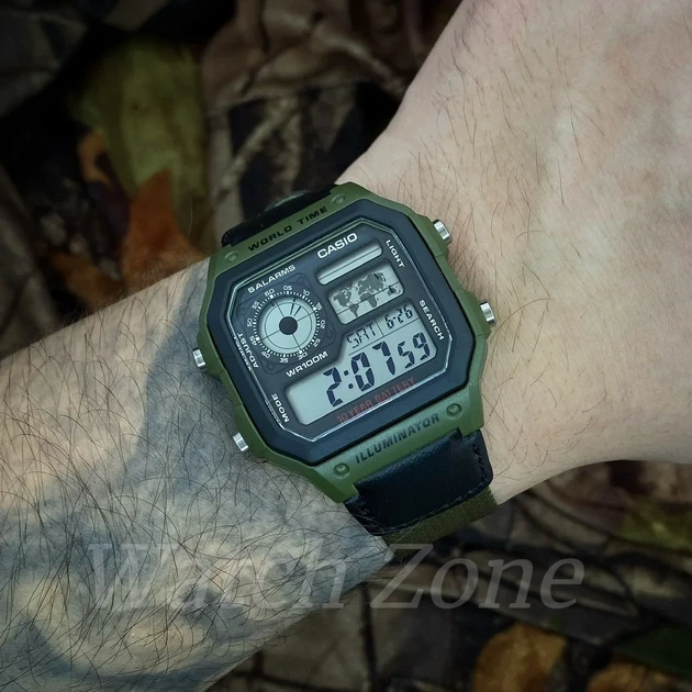 Мужские часы CASIO AE-1200WHB-3B - изображение 2