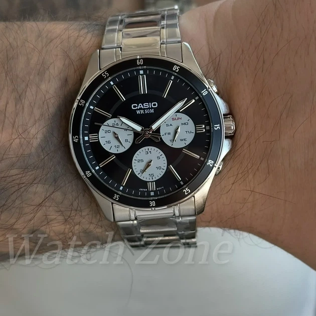 Чоловічий годинник CASIO MTP-1374D-1A3 - зображення 4