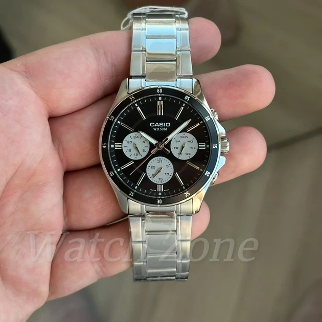 Чоловічий годинник CASIO MTP-1374D-1A3 - зображення 8