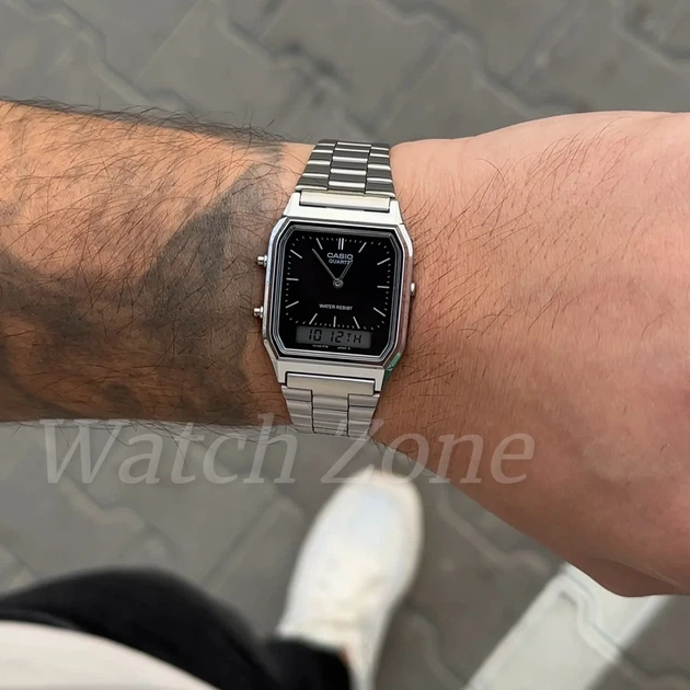 Годинник CASIO VINTAGE AQ-230A-1D - зображення 10