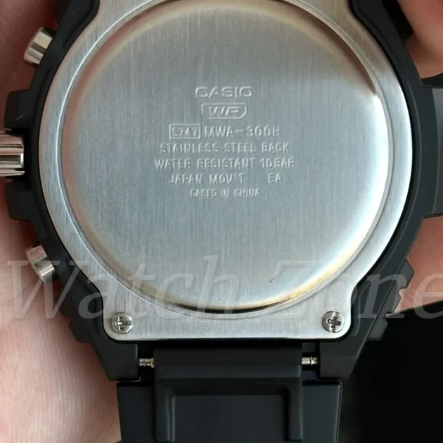 Чоловічий годинник CASIO MWA-300H-1A - Фото 5 Чоловічий годинник CASIO MWA-300H-1A - зображення 5