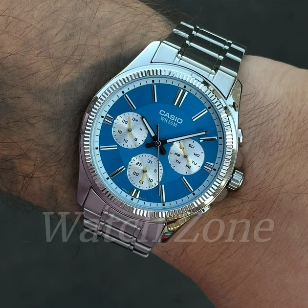Чоловічий годинник CASIO MTP-1375D-2A1 - зображення 9