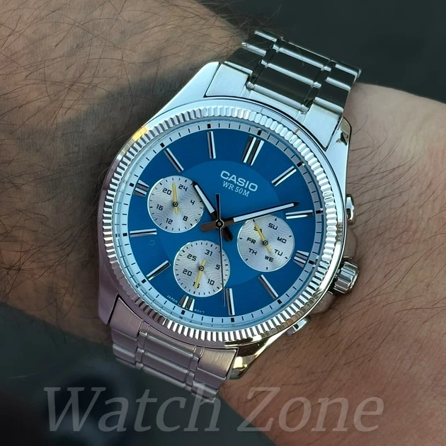 Чоловічий годинник CASIO MTP-1375D-2A1 - зображення 10