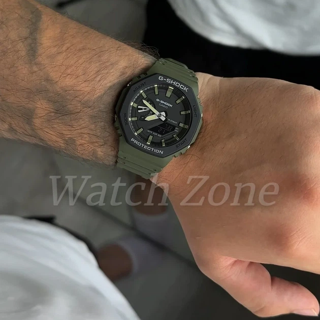 Чоловічий годинник CASIO G-SHOCK GA-2110SU-3A - Фото 6 Чоловічий годинник CASIO G-SHOCK GA-2110SU-3A - зображення 6