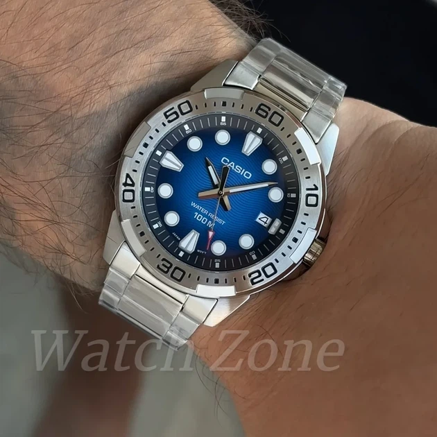 Чоловічий годинник CASIO MTD-140D-2A - зображення 5
