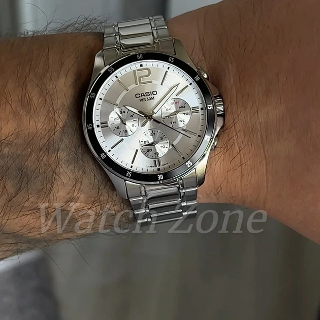 Чоловічий годинник CASIO MTP-1374D-7A - зображення 3