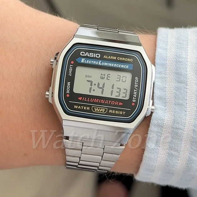 Часы CASIO VINTAGE A168WA-1W - изображение 10