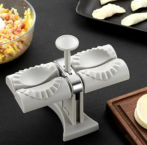 Пресс для вареников и пельменей DUMPLING MOLD – автоматическая форма для лепки теста - изображение 6