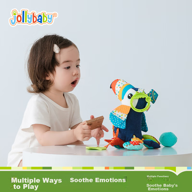 Подвеска Jollybaby на коляску и кроватку развивающая для детей 0-1 года - Фото 5 Подвеска Jollybaby на коляску и кроватку развивающая для детей 0-1 года - изображение 5
