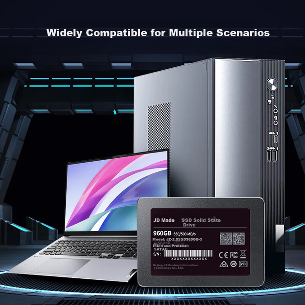 SSD диск 3 Series 960GB 2.5" SATAIII (JZ-2.5SSD960GB-3) - изображение 4