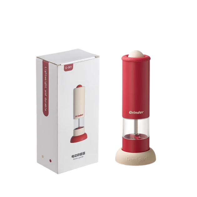 Электрическая мельница Momi Premium для перца, морской соли, тмина и сычуаньского перца, кухонная - изображение 4