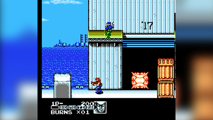 Игра RMC Famicom Dendy Contra Force 90х TV Game Английская Версия Только Картридж Б/У - изображение 4