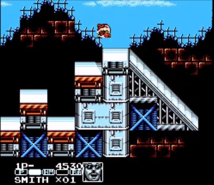 Игра RMC Famicom Dendy Contra Force 90х TV Game Английская Версия Только Картридж Б/У - изображение 5