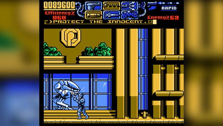 Сборник Игр RMC Famicom Dendy 4 in 1 A4010 Chip & Dale 2, Addams Family Pugsley's Scavenger Hunt, Ferrari Grand Prix, Robocop 3 90х TV Game Английская Версия Только Картридж Б/У - изображение 9