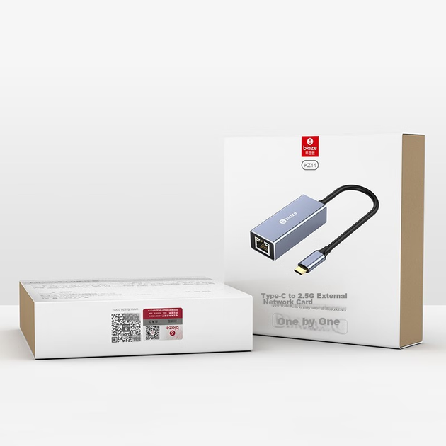 Сетевой адаптер Biaze KZ14 / USB Type-C / 2.5 Гбит/с Ethernet - изображение 9