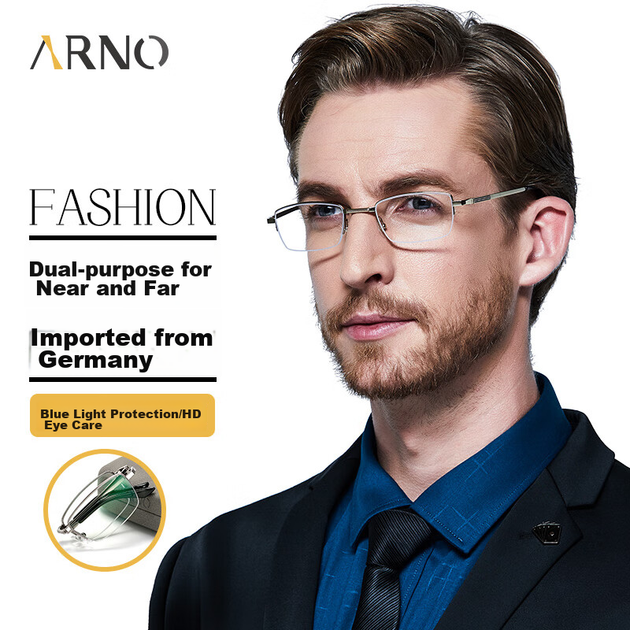 Окуляри для читання ARNO A1015Q біфокальні складані із захистом від синього світла, +2.00 - зображення 4