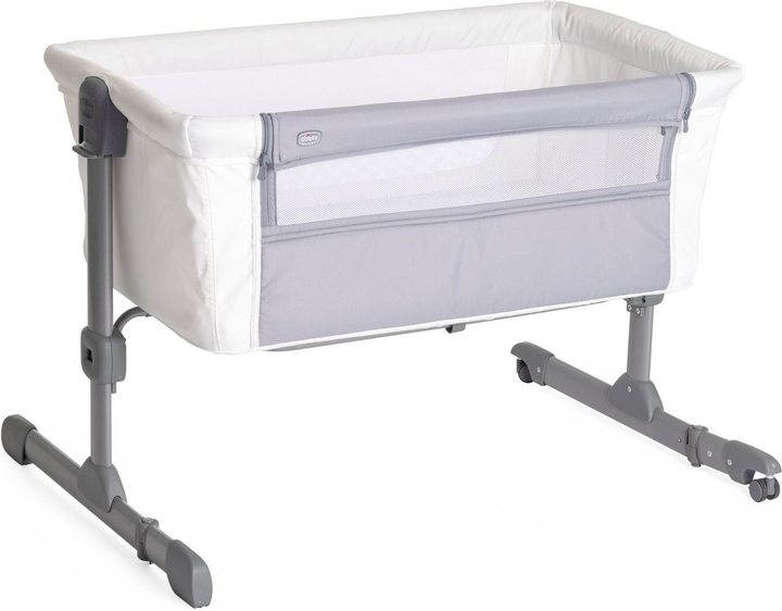 Łóżeczko dostawne Chicco Next2Me Essential Cloude Re-Lux (8058664182053) - obraz 8