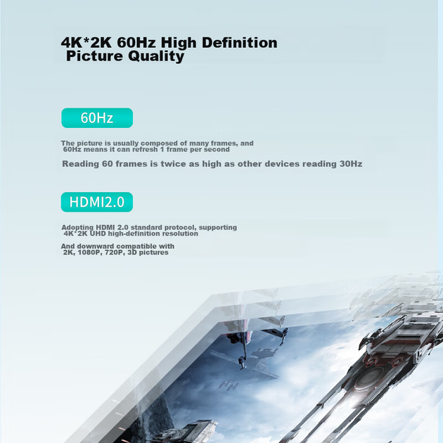 Відеокомутатор MT-Viki MT-HD0301 4K 60 Гц Чорний - Фото 6 Відеокомутатор MT-Viki MT-HD0301 4K 60 Гц Чорний - зображення 6