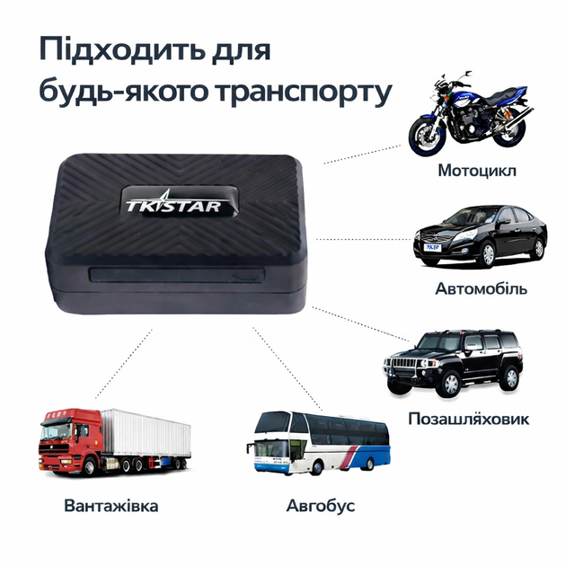 Магнітний GPS трекер TK-913 зі збільшеним часом роботи - зображення 2