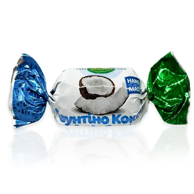 Цукерки Amanti Баунтіно кокос 1 кг - Фото 1 Цукерки Amanti Баунтіно кокос 1 кг - зображення 1