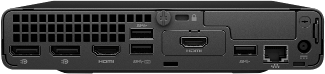 Комп'ютер HP Pro Mini 400 G9 Black (998D4ET) - Фото 4 Комп'ютер HP Pro Mini 400 G9 Black (998D4ET) - зображення 4