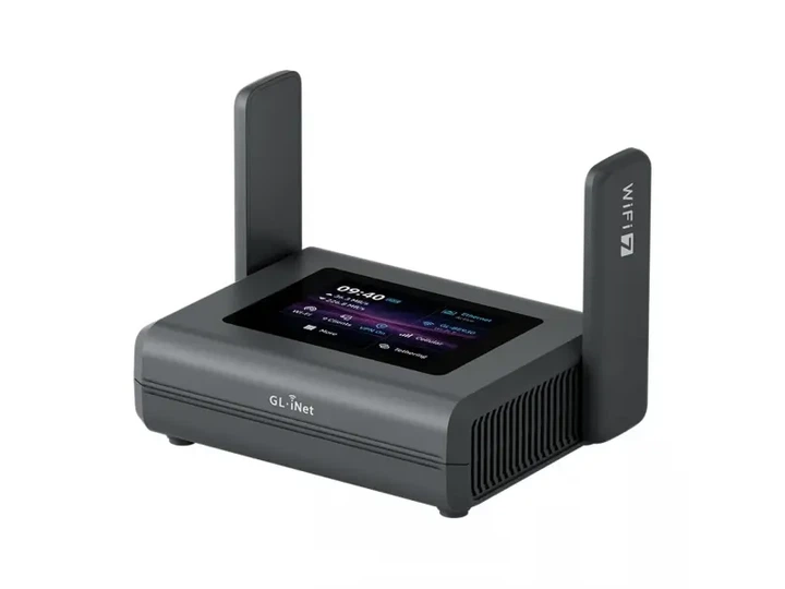 Бездротовий маршрутизатор (роутер) GL.iNet Slate 7 Pro (GL-BE10000) - Фото 4 Бездротовий маршрутизатор (роутер) GL.iNet Slate 7 Pro (GL-BE10000) - изображение 4