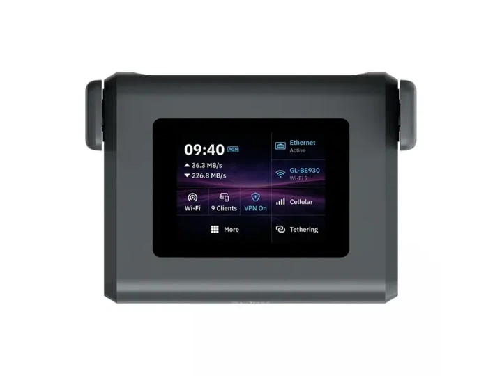 Бездротовий маршрутизатор (роутер) GL.iNet Slate 7 Pro (GL-BE10000) - Фото 5 Бездротовий маршрутизатор (роутер) GL.iNet Slate 7 Pro (GL-BE10000) - изображение 5