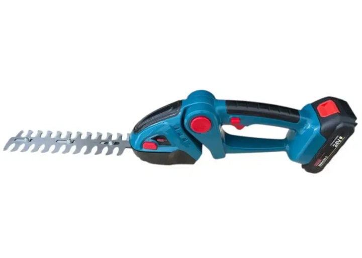 Акумуляторний кущоріз Boxer BX 3309 24 В 2 в 1 з двома акумуляторами лезом 230 мм і ножицями для трави 130 мм для живоплоту газону та садових робіт - Фото 6 Акумуляторний кущоріз Boxer BX 3309 24 В 2 в 1 з двома акумуляторами лезом 230 мм і ножицями для трави 130 мм для живоплоту газону та садових робіт - зображення 6