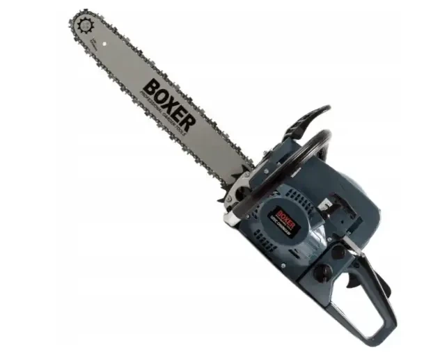 Бензопила BOXER BX102 52 см³ 5.9 кВт шина 45 см двухтактная цепная пила с двумя шинами и двумя цепями - изображение 9