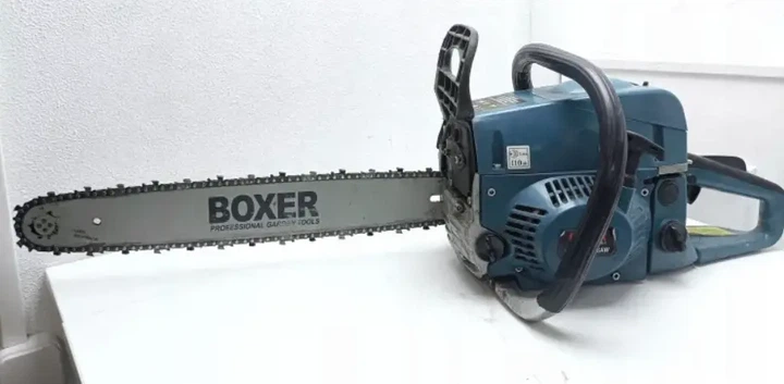 Бензопила BOXER BX102 52 см³ 5.9 кВт шина 45 см двухтактная цепная пила с двумя шинами и двумя цепями - изображение 11
