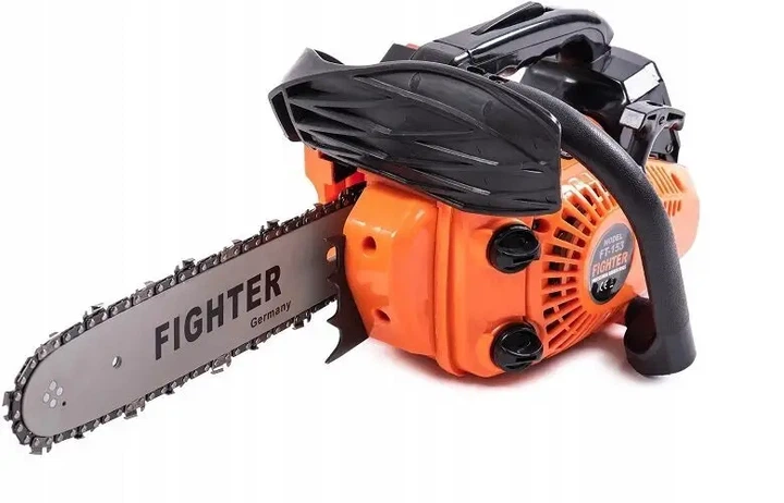 Бензопила Fighter FT 153 1900 Вт шина 25 см двигатель 25 куб см легкий запуск автоматическая смазка цепи для обрезки деревьев заготовки дров и садовых работ - Фото 10 Бензопила Fighter FT 153 1900 Вт шина 25 см двигатель 25 куб см легкий запуск автоматическая смазка цепи для обрезки деревьев заготовки дров и садовых работ - изображение 10