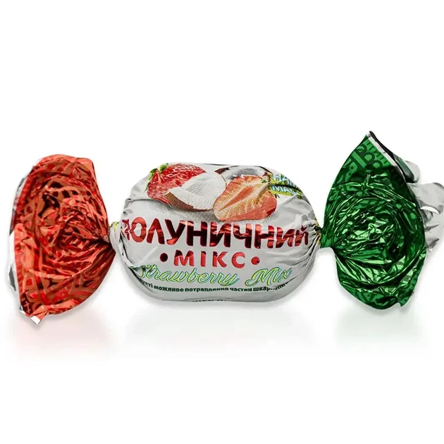 Цукерки Amanti Полуничний Мікс 1 кг - Фото 1 Цукерки Amanti Полуничний Мікс 1 кг - изображение 1