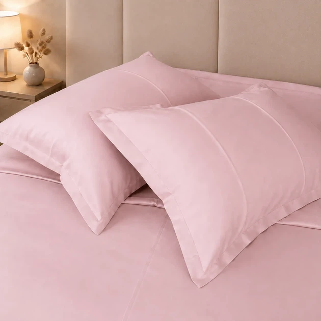 Комплект постельного белья Mirson Семейный 2 x 143 x 210 см №12 Soft Peach Tencel (2200013882695) - Фото 6 Комплект постельного белья Mirson Семейный 2 x 143 x 210 см №12 Soft Peach Tencel (2200013882695) - изображение 6