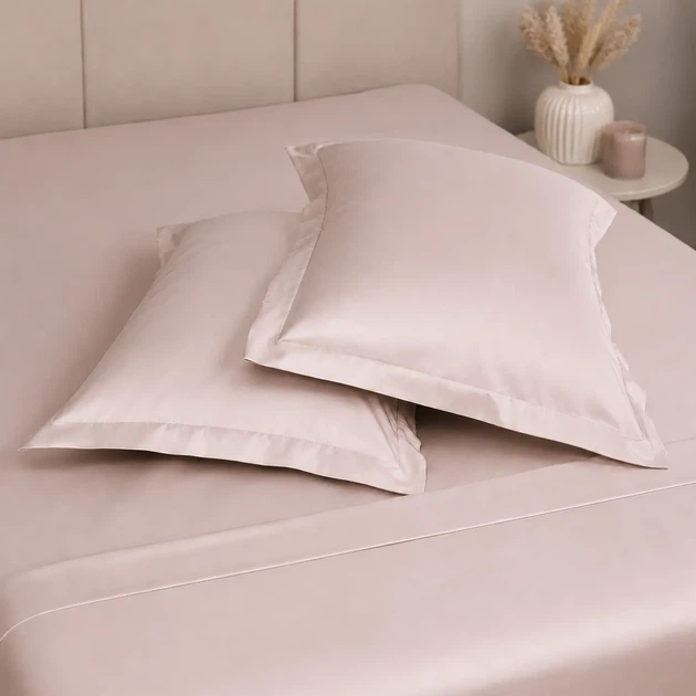 Комплект постільної білизни Mirson Полуторний 143х210 см №13 Grey Olive Tencel (2200013883111) - зображення 4