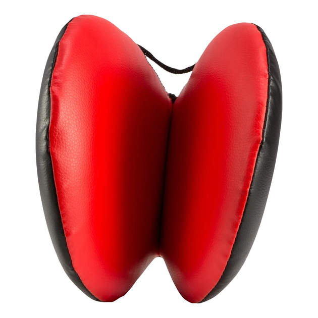 Ракетка для таеквондо (хлопушка) TITLE Boxing Duo Target Training Paddle Black/Red - изображение 3