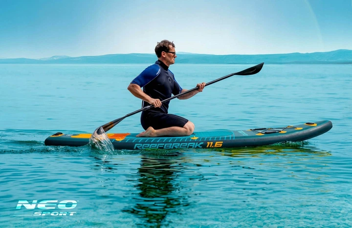 Надувна SUP дошка для плавання STAND UP PADDLE 350см НАБІР АКСЕСУАРОВ - изображение 7