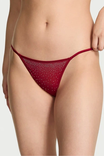 Комплект белья: бюстгальтер push-up и трусики слип Victoria's Secret 75A/S Красный (153107) - Фото 3 Комплект белья: бюстгальтер push-up и трусики слип Victoria's Secret 75A/S Красный (153107) - изображение 3