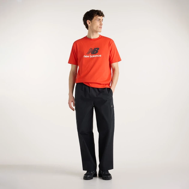 Мужские черные брюки New Balance Woven Cargo 54 (XXL) (MB62R0FVBK) - изображение 2