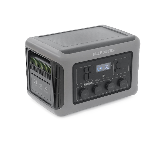 Зарядна станція ALLPOWERS R3500 3500W / 2880Wh LiFePO₄, MPPT 2000W, Wi-Fi, Bluetooth, UPS - зображення 3