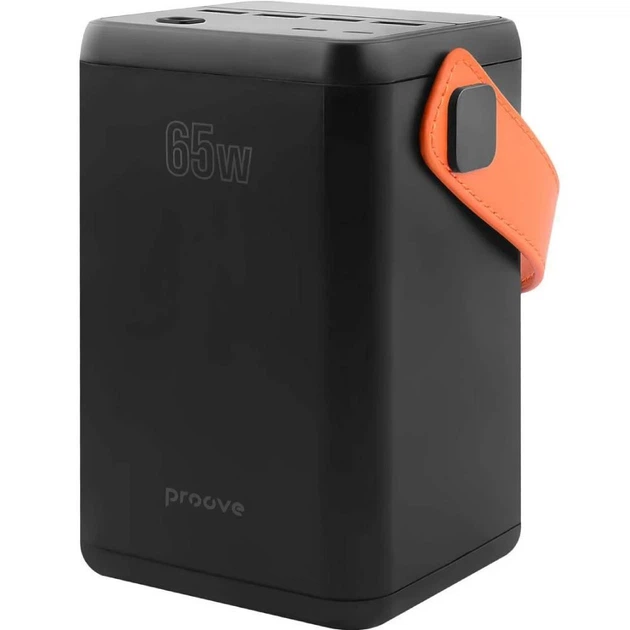 Павербанк Proove Powerbox 60000mAh 65W 5A для ноутбука зі швидкою зарядкою, Black - Фото 5 Павербанк Proove Powerbox 60000mAh 65W 5A для ноутбука зі швидкою зарядкою, Black - зображення 5