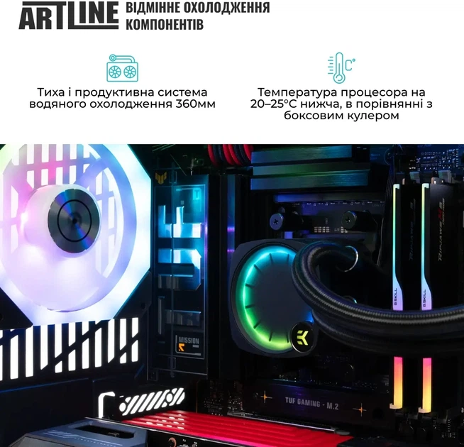 Компьютер ARTLINE Gaming Y70BR Windows 11 Pro (Y70BRv27Win) - изображение 6