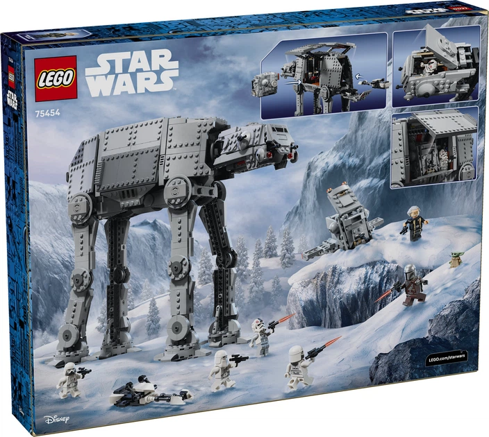 Конструктор Lego Star Wars AT-AT осколків Імперії та перехоплювач INT-4 75454 - Фото 2 Конструктор Lego Star Wars AT-AT осколків Імперії та перехоплювач INT-4 75454 - зображення 2