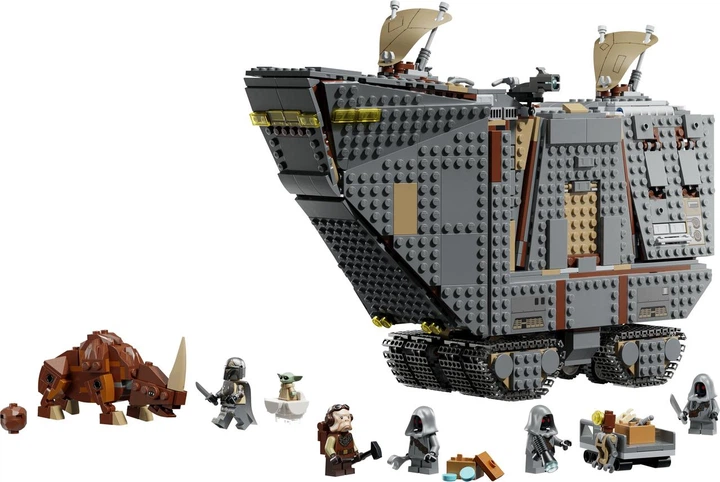 Конструктор Lego Star Wars Внепланетный песчаный краулер и грязерог 75453 - Фото 3 Конструктор Lego Star Wars Внепланетный песчаный краулер и грязерог 75453 - изображение 3