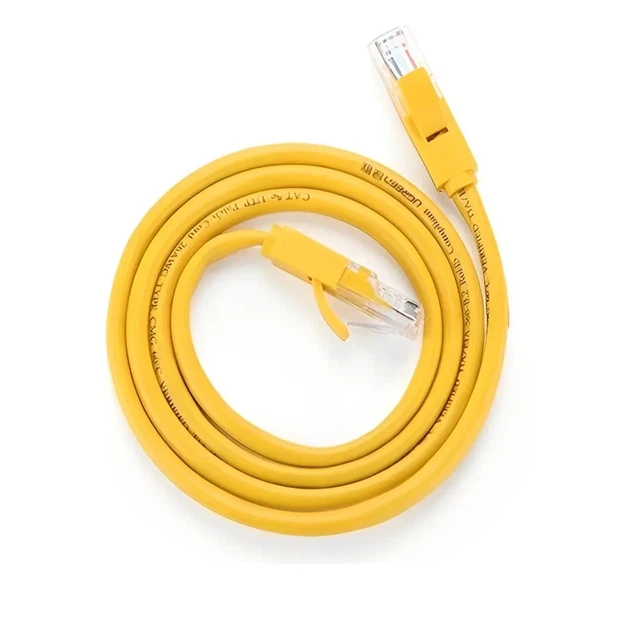 Патч-корд UGREEN Cat 5e U/UTP 100 Мбит/с PVC 5 м Жёлтый - изображение 4