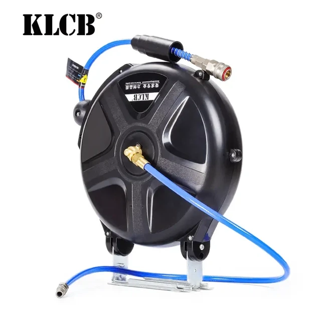 Шланг повітряний на котушці KLCB A002 Air hose reel 6.5*10мм*12м - Фото 1 Шланг повітряний на котушці KLCB A002 Air hose reel 6.5*10мм*12м - зображення 1