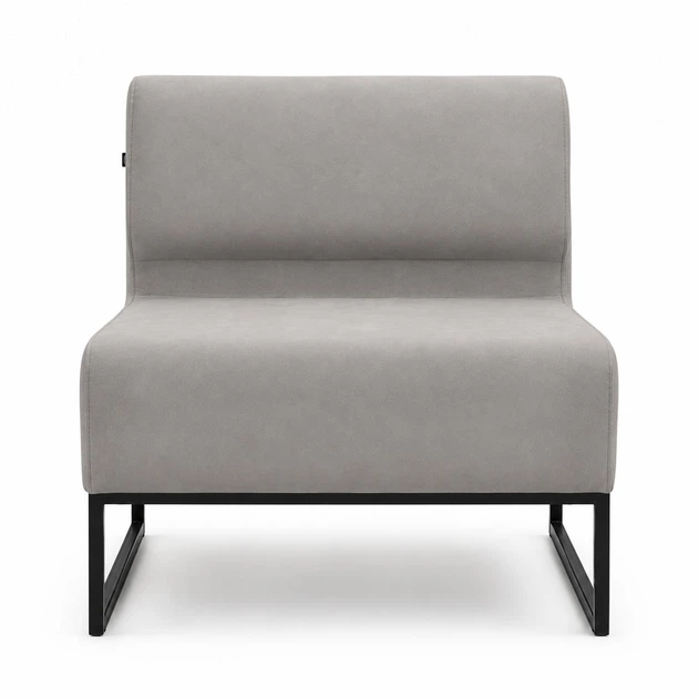Модульний диван Lounge 77×77×83 см Dove Grey - зображення 2