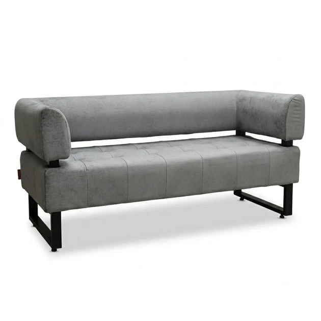 Диван Office Stone Grey 155×65×75 см - зображення 2