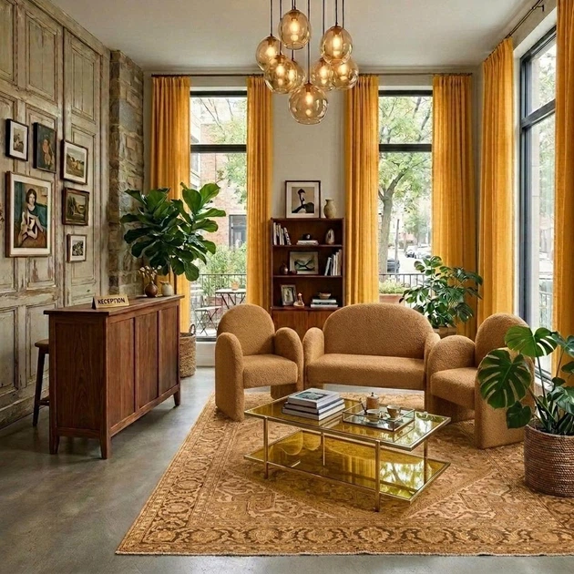 Диван Bonza Soft Orange 78×75×95 см - изображение 4